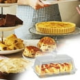 thumbnail image 4 of Caja de almacenamiento de mantequillera de acrílico con tapa, vajilla, accesorios de cocina, mantequilla S, 4 of 9