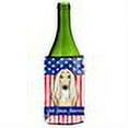 thumbnail image 2 of Caroline's Treasures BB2174LITERK American Flag and Afghan Hound Wine Bottle Hugger, Wine Bottle, multicolor, 2 of 2