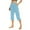 Light Blue, variant on Yoga Capri For Women Trendy Loose Comfy Summer Going Out Athletic Sweatpants Wide Leg Capris High Waisted Pants Top And Pants Set Women Two Piece Casual Pants Suits for Women Business Casual Pleated