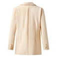 thumbnail image 6 of Qeaghou Clearance Business Casual Blazers for Women 2024 Fall Fashion Long Sleeve Work Suit Long Sleeve Open Front Office Blazer Jacket, 6 of 7