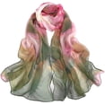 thumbnail image 1 of Scarfs for Women Lightweight Fashion Scarves Print Floral Pattern Scarf Shawl Wraps, 1 of 4