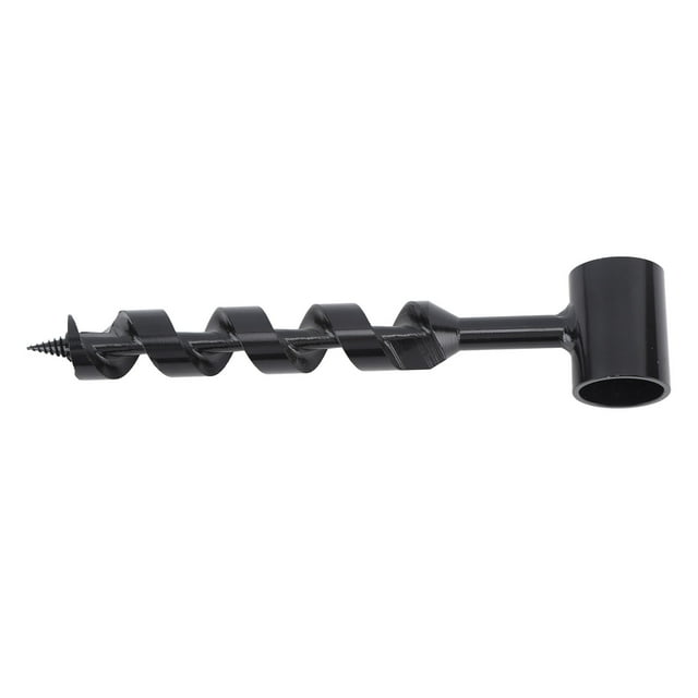 Wood Auger Drill Bit, Multifunctional Manual Auger Easier Drilling For Camping
