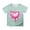 Mint Green, variant on XEGLSBU Girls Short Sleeve Shirts Size 10-12 Graphic Valentine's Day Children's Short Sleeve Top Printed T Shirt Casual Shirt Black Size 12-13 Years