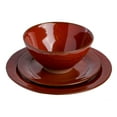 thumbnail image 2 of Gibson Elite 18 Piece Terranea Dinnerware Set - Red, 2 of 6
