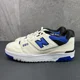 thumbnail image 4 of New Balance 550 Sea Salt Team Royal Size 9.5 Mens White Casual Shoes BB550VTA, 4 of 6