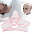 ANGGREK Anti Snoring Chin Strap, Breathable Chin Strap Snore Silencer Stop Noise Snoreless