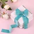 thumbnail image 2 of BokingOne Light Blue Velvet Ribbon, 1 Inch X 30Yds Single Face Velvet Ribbon for Gift Wrapping, Valentine's Day Wrapping Bows, Wedding Decor, Home Decorating, DIY Crafts Decor, 2 of 6