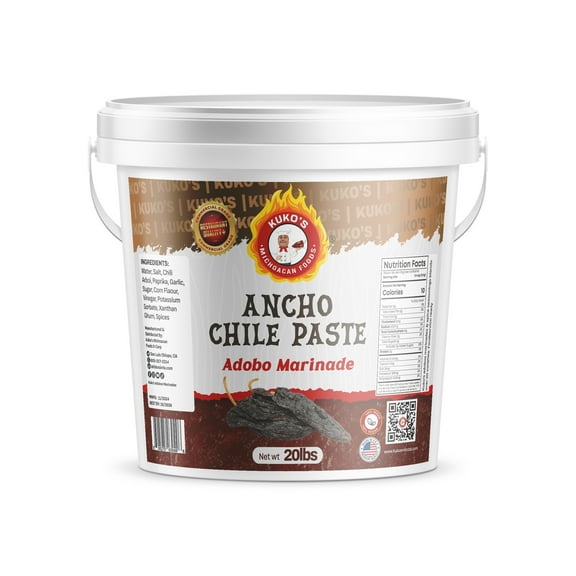 Ancho Chile Paste Adobo Restaurant Food Service 20lbs