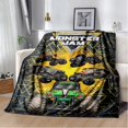 thumbnail image 2 of Manta de franela de dibujos animados para niños, manta cálida y súper suave para cama de viaje, sofá, cama, regalos, Monster Truck, 2 of 4