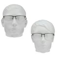 thumbnail image 3 of proSPORT Progressive Multifocal Reading Glasses Rectangular +1.25 2 Pairs of Gunmetal Frame, 3 of 5