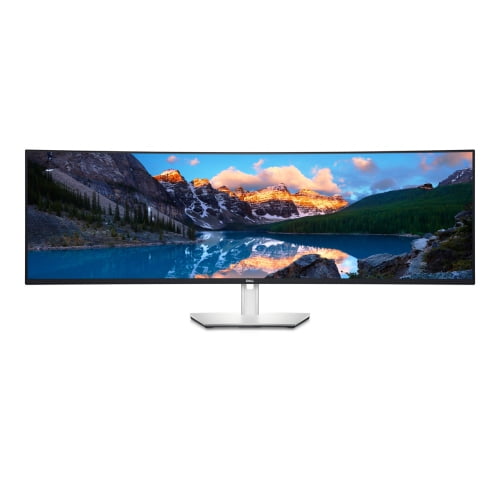Open Box - Dell UltraSharp 49" Curved USB-C Hub Monitor - U4924DW - 49-inch Dual QHD (5120 x 1440) 60Hz Display, IPS Black, 100% Rec 709, 100% sRGB