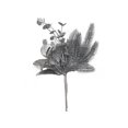 thumbnail image 2 of Rama Holiday Time Navideña de 27 cm Plateado, 2 of 4