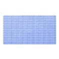 thumbnail image 2 of Oiur Bathroom Shower Pad with Drain Holes 3D Grid Texture Bathtub Gasket Anti-Slip Protection for Shower Bath Toilet Crack-Resistant Bathtub Mat,Blue, 2 of 8