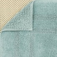 thumbnail image 3 of Mohawk Cotton Bath Mat Soft Absorbent Quick Dry Machine Washable Bathroom Mat, Glacier, 27" x 45", 3 of 7