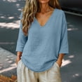 thumbnail image 2 of Flowy Summer Vacation Tops 2026 Womens Beach Outfits, 2 of 6
