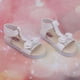 thumbnail image 4 of Blancos Ther Sandalias de Bowknot para Accesorio de Ropa de Muñeca de 1/3, 4 of 9