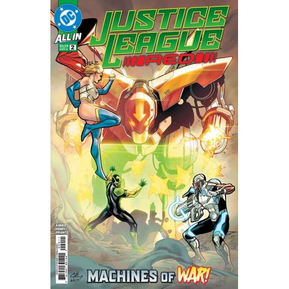 Justice League Red #2A VF ; DC Comic Book