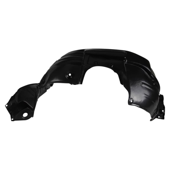 TRQ Front Right Inner Fender Liner Black Passenger Side Fits Select 2011-2013 Toyota Highlander TO1249180