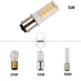 thumbnail image 3 of Bombilla LED HRYSPN D013 BA15D 5W 110V Blanco Calido 3000K Pack 4 unidades, 3 of 5