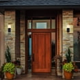 thumbnail image 2 of VONN 9" ETL Certified Integrated LED Aluminum Outdoor Wall Sconce in Matte Black, 2 of 7