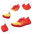 thumbnail image 6 of Womens Mnes Non Slip Water Shoes Lightweight Quick Drying Barefoot Shoes Breathable Wide Toe Box Slip On Sneakers Red Size 7, 6 of 7