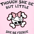 thumbnail image 3 of CafePress - She Be Fierce Kids Light T Shirt - Light T-Shirt Kids XS-XL, 3 of 4