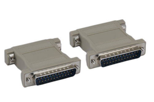 Details about   DB25 D-Sub 25pin Connectors Mini Gender Changer Adapter RS232 Serial Connec AJ 