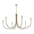 thumbnail image 5 of Living District Layne 55 inch chandelier in Gold, 5 of 9