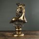 thumbnail image 3 of Escultura de busto de guerrero retro europeo de resina 20,2x13,5x37,2 cm, 3 of 3