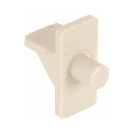 Prime-Line Shelf Support Pegs 1/2"W X 1" L X 1/4" Dia. 1" L Plastic Beige Carded