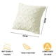 thumbnail image 4 of Fundas de almohada de felpa suave y peluda, 18x18 pulgadas, fundas de cojín cuadradas estampadas, funda de almohada decorativa, 2 uds., 4 of 5