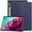 Blue, variant on FIEWESEY Cover for Lenovo Tab P12 12.7 inch 2023 Tablet Case TB370FU with Pen Holder, Slim Folio Case Protective Hard Shell Lightweight Stand Smart Cover for 12.7 inch Lenovo Tab P12 2023 - Black