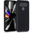 thumbnail image 1 of Back Matt, Glossy Bumper Soft TPU Case For LG K41s(2020), Black, 1 of 3