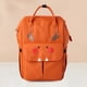 thumbnail image 3 of Mochila de pañales cambiador grande para pañales multifunción para bebé con cambiador portátil Soporte para chupete Correas para cochecito - naranja, 3 of 7