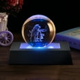 thumbnail image 4 of Battery Powered  Light Stand, LED Display Base, For Jewelry Figurines Home, 4 of 8