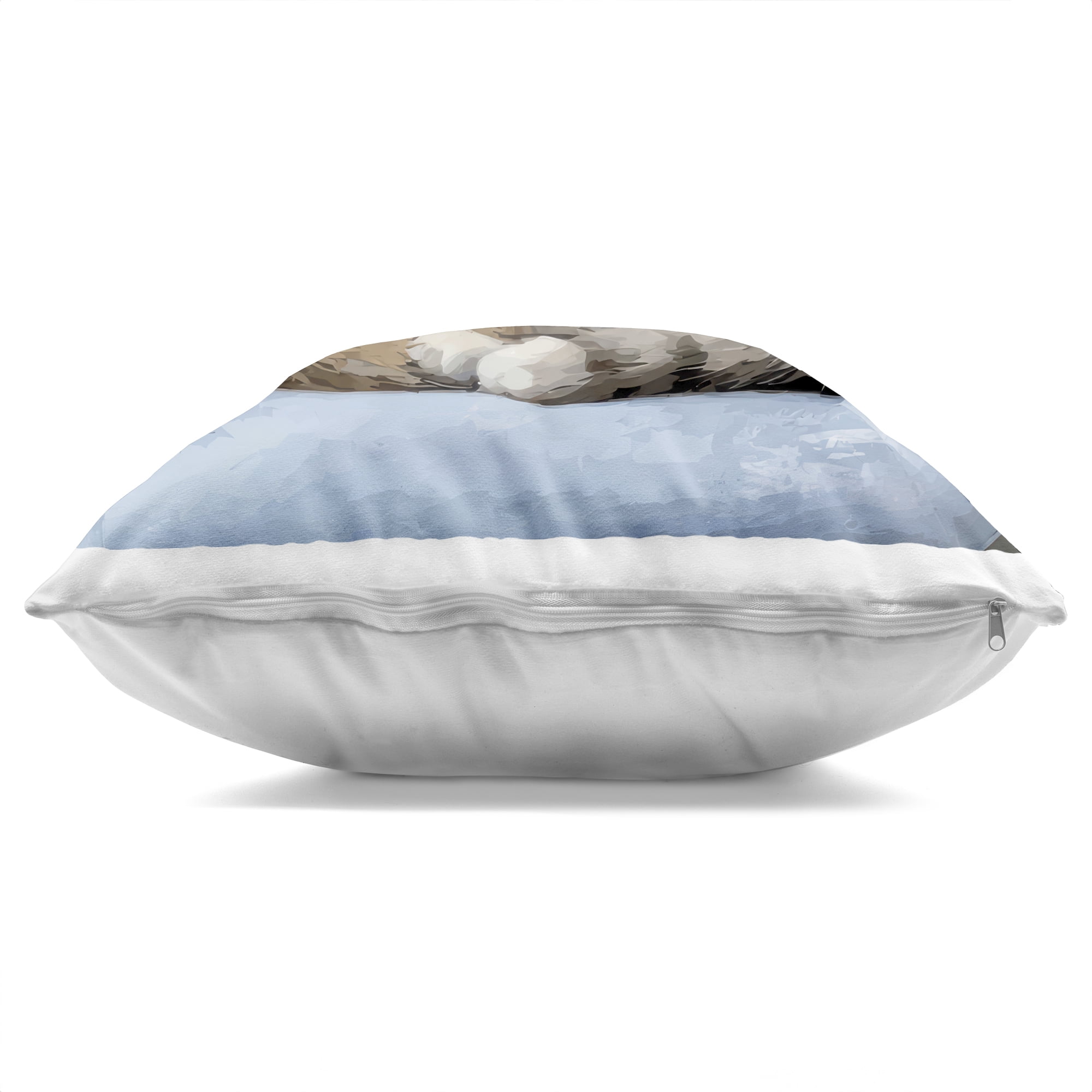 Stupell Industries We're Fur-Real Friends Decorative Printed Throw Pillow, design by Kim Curinga, 18 x 7 x 18