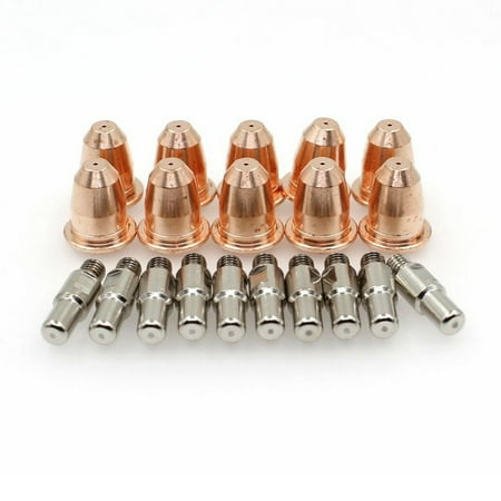 

QIFEI 20 Pcs S25K S45 Plasma Torch Electrode PR0110 Tips PD0116-06 Eastwood Versa Cut 20