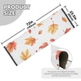 thumbnail image 5 of Yayeee Runner Rug for Bedroom 2'x6' Machine Washable Hallway Non Slip Mat, Watercolor Autumn Leaves, 5 of 8