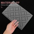 thumbnail image 2 of Miangastore DIY Clothing Quilting Template Ruler Sewing Patchwork Ruler Sewing Supplies, 2 of 8