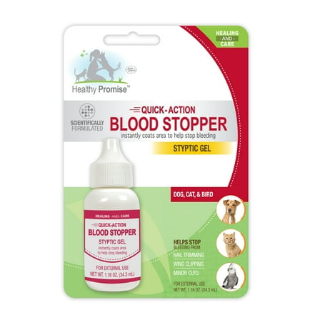 Four Paws Healthy Promise Pet Blood Stopper Gel 1.16 Ounce (1 Count)