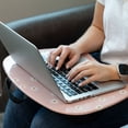 thumbnail image 2 of LapGear MyStyle Portable Lap Desk, Fits up to 15.6" Laptop, Pink Daisy, 2 of 6