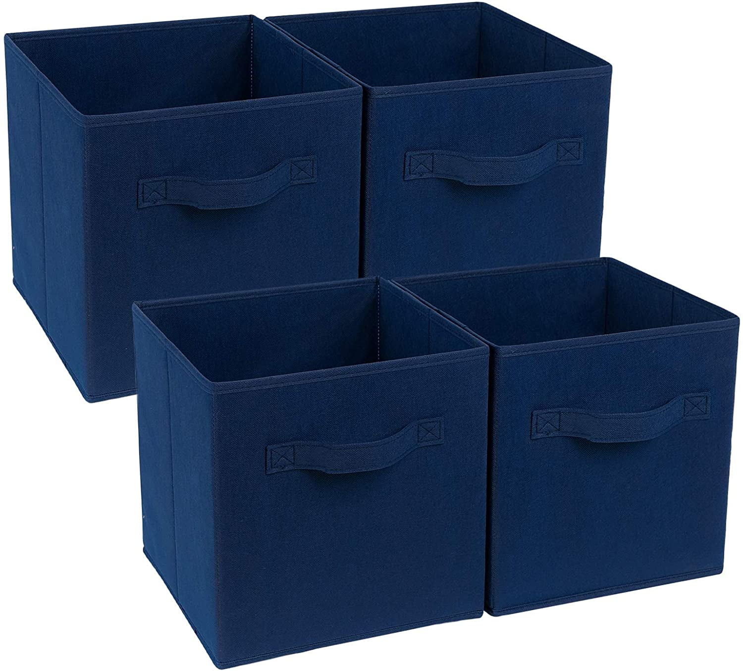4Cube Heavy Duty Storage Container, Foldable Fabric Storage Cube