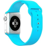 Apple Watch 38mm Soft Silicone Replacement Sport Band for Apple Watch Series 1 and 2