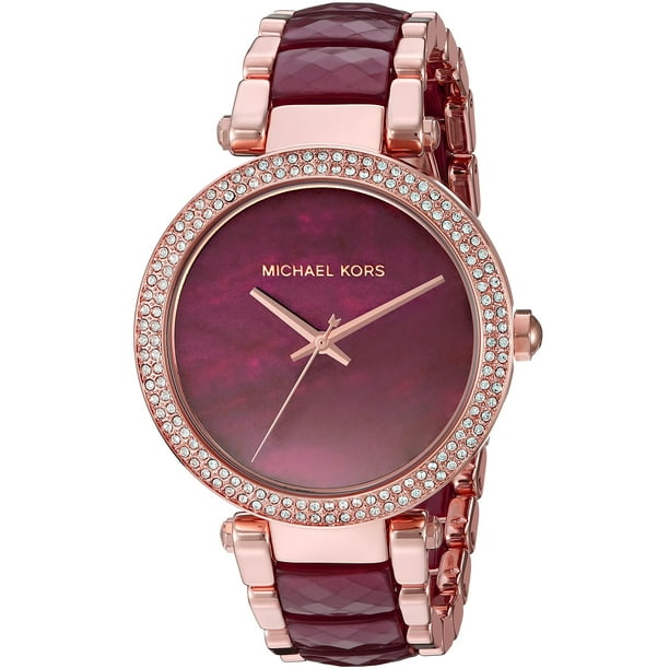 Michael kors parker watch rose gold hotsell