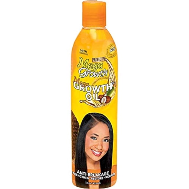 Profectiv Mega Growth Aceite antirotura para el crecimiento del cabello, 8 onzas líquidas, 8 onzas