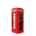 thumbnail image 2 of London Telephone Booth Wall Decal by Wallmonkeys Peel and Stick Graphic (48 in H x 22 in W) WM156085, 2 of 4