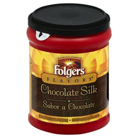 Folgers Chocolate Silk Coffee, 11.5 oz