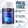 thumbnail image 5 of Pineal Force Advanced Formula Brain Support Pills Maximum Strength Supplement PinealForce 300 Capsules, 5 of 8