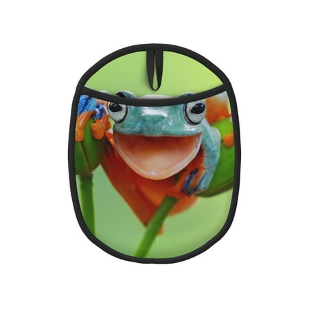 

Sikiie Flying Frog On Branch Silicone Pot Holders Oven Mitts Heat Resistant Hot Pads Non Slip Pot Holder for Kitchen Baking and Cooking 9.4 x 7.5 Inches