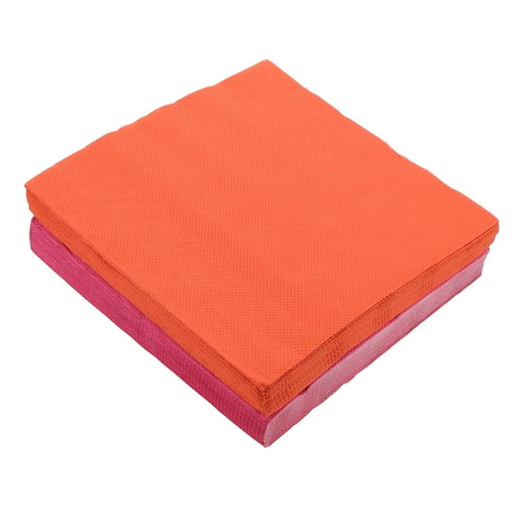 OFFIGAM 80pcs Assorted Color Paper Napkins for Birthday Parties, Weddings, Graduations, Bathroom, and Everyday Use